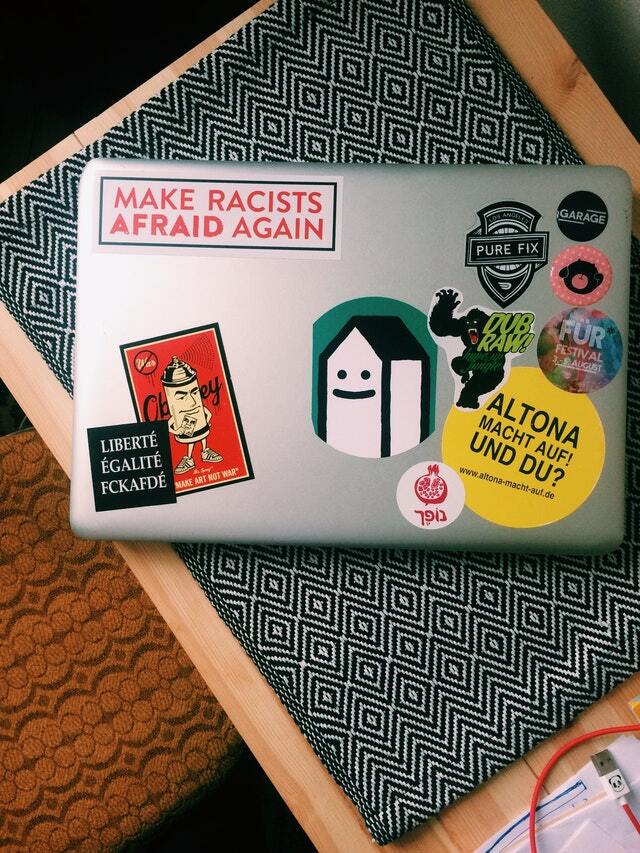 What are vinyl stickers