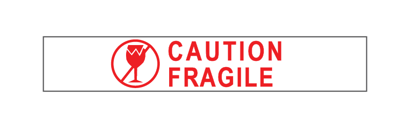 Caution Fragile 800X250