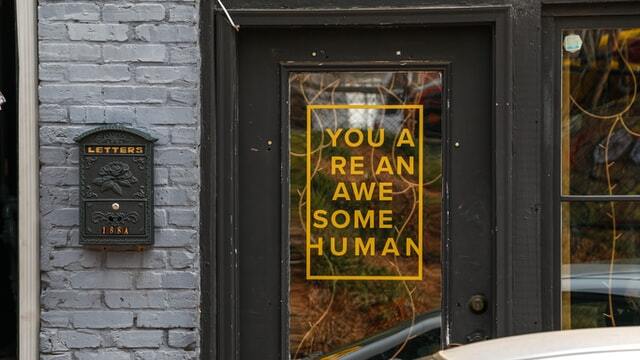 Custom window decals for business