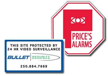 Alarm & Security Decals
